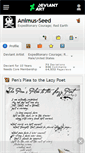Mobile Screenshot of animus-seed.deviantart.com
