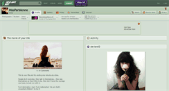 Desktop Screenshot of missparisienne.deviantart.com