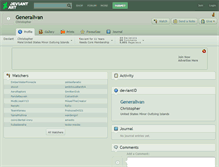 Tablet Screenshot of generalivan.deviantart.com
