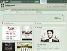 Tablet Screenshot of doganaydemir.deviantart.com