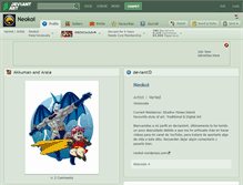 Tablet Screenshot of neokoi.deviantart.com