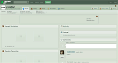 Desktop Screenshot of excalibur.deviantart.com