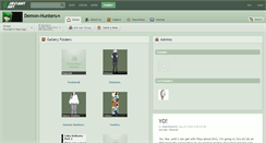 Desktop Screenshot of demon-hunters.deviantart.com