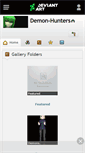 Mobile Screenshot of demon-hunters.deviantart.com