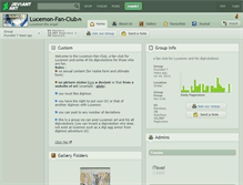 Tablet Screenshot of lucemon-fan-club.deviantart.com