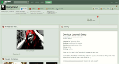 Desktop Screenshot of cheriefairy1.deviantart.com