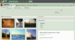 Desktop Screenshot of flofloflo3.deviantart.com