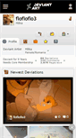 Mobile Screenshot of flofloflo3.deviantart.com