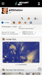 Mobile Screenshot of alltiimelow.deviantart.com