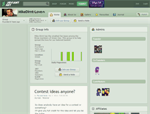 Tablet Screenshot of mikedirnt-love.deviantart.com