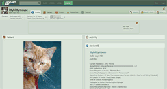 Desktop Screenshot of ittybittymouse.deviantart.com