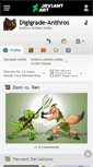 Mobile Screenshot of digigrade-anthros.deviantart.com