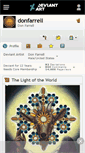 Mobile Screenshot of donfarrell.deviantart.com