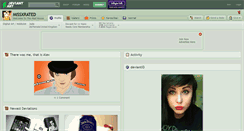 Desktop Screenshot of missxrated.deviantart.com