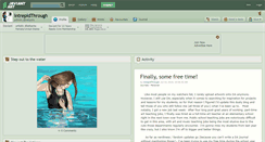 Desktop Screenshot of intrepidthrough.deviantart.com