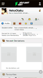 Mobile Screenshot of nekootaku.deviantart.com