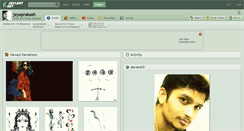 Desktop Screenshot of jeyaprakash.deviantart.com