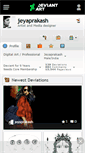 Mobile Screenshot of jeyaprakash.deviantart.com