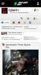 Mobile Screenshot of cyberii.deviantart.com