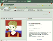 Tablet Screenshot of guriin-midokarasu.deviantart.com