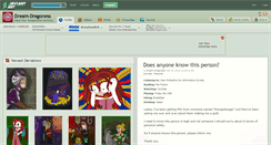 Desktop Screenshot of dream-dragoness.deviantart.com