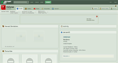 Desktop Screenshot of melynaz.deviantart.com