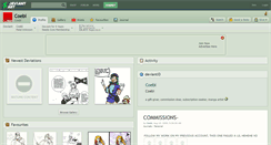 Desktop Screenshot of coebi.deviantart.com