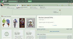 Desktop Screenshot of narimine.deviantart.com