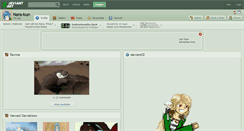 Desktop Screenshot of nara-kun.deviantart.com