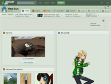 Tablet Screenshot of nara-kun.deviantart.com