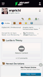 Mobile Screenshot of angela3d.deviantart.com