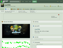 Tablet Screenshot of court506.deviantart.com