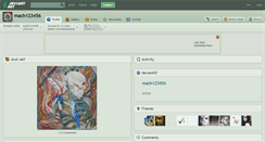 Desktop Screenshot of mach123456.deviantart.com