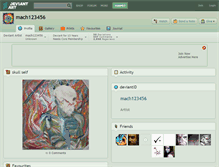 Tablet Screenshot of mach123456.deviantart.com