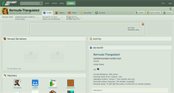 Desktop Screenshot of bermuda-triangulated.deviantart.com