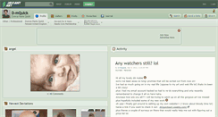 Desktop Screenshot of d-mquick.deviantart.com