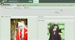 Desktop Screenshot of moonsveil.deviantart.com
