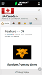 Mobile Screenshot of da-canada.deviantart.com