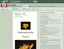 Tablet Screenshot of da-canada.deviantart.com