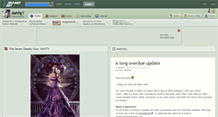 Desktop Screenshot of dahlig.deviantart.com