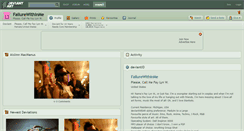 Desktop Screenshot of failurewithinme.deviantart.com