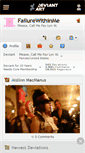 Mobile Screenshot of failurewithinme.deviantart.com
