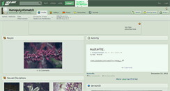 Desktop Screenshot of monopolymismatch.deviantart.com