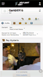 Mobile Screenshot of gambit916.deviantart.com