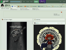 Tablet Screenshot of mipa16.deviantart.com