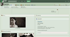 Desktop Screenshot of charmion.deviantart.com