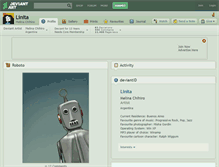 Tablet Screenshot of linita.deviantart.com