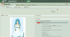 Desktop Screenshot of misuzu-gao.deviantart.com