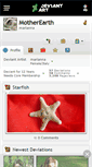 Mobile Screenshot of motherearth.deviantart.com