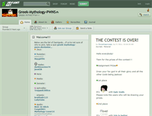 Tablet Screenshot of greek-mythology-pwns.deviantart.com